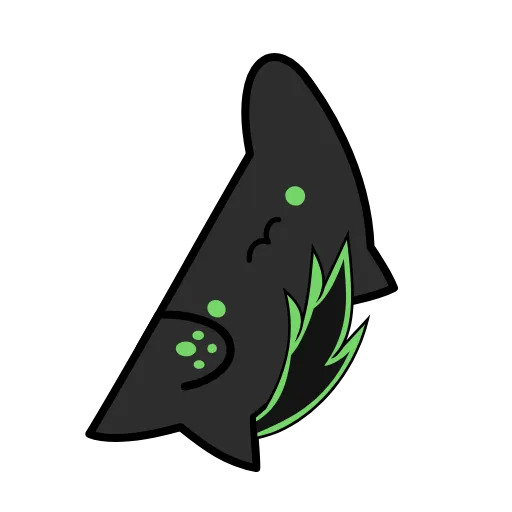 😧 Стикер «Black C» для Telegram