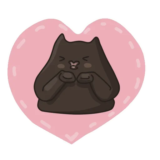 🤨 Стикер «Black Cat» для Telegram