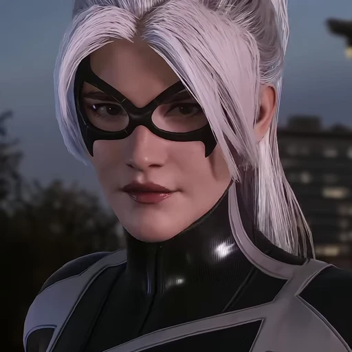 Стикерпак Felicia Black Cat для Telegram