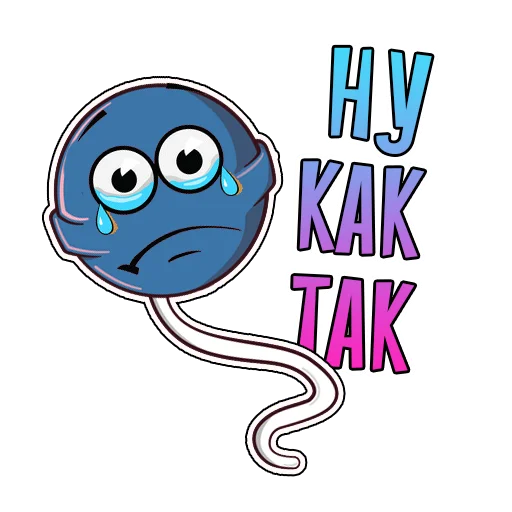 😭 Стикер «Black Chup» для Telegram