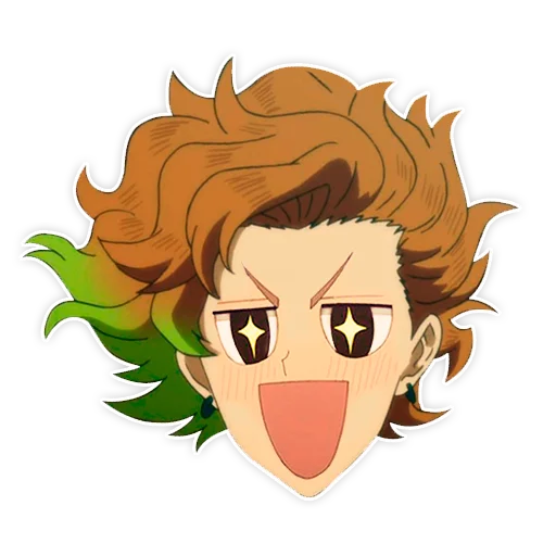 😜 Стикер «Black clover / Чёрный клевер» для Telegram