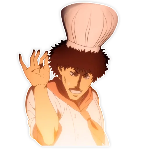 🥘 Стикер «Black clover / Чёрный клевер» для Telegram
