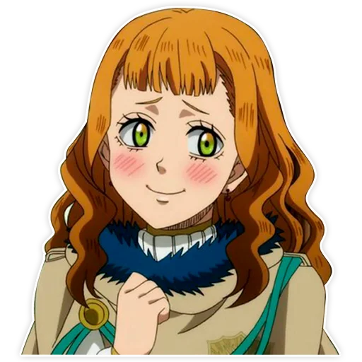 😘 Стикер «Black clover / Чёрный клевер» для Telegram