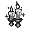 Стикер 34 Black Doodle