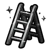Стикер 32 Black Doodle