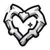 Стикер 52 Black Doodle