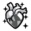 Стикер 56 Black Doodle