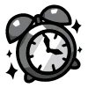 Стикер 26 Black Doodle