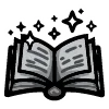 Стикер 11 Black Doodle
