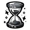 Стикер 25 Black Doodle
