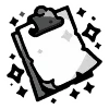 Стикер 16 Black Doodle
