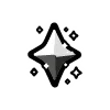 Стикер 45 Black Doodle