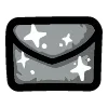 Стикер 19 Black Doodle