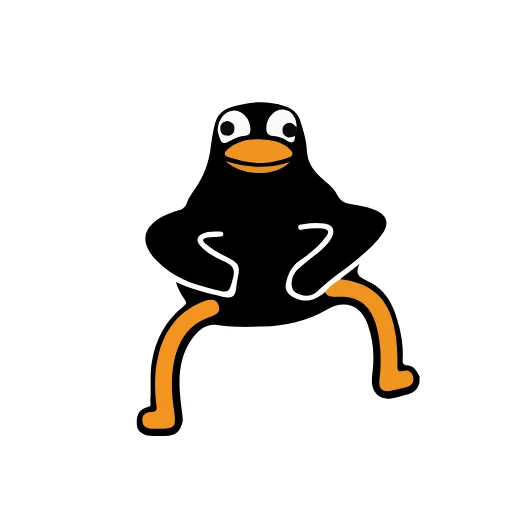 😗 Стикер «Black Duck» для Telegram