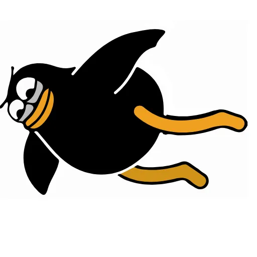 😉 Стикер «Black Duck» для Telegram