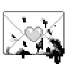 Стикер 61 🧸 Black - черный эстетик