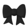 Стикер 19 🧸 Black - черный эстетик