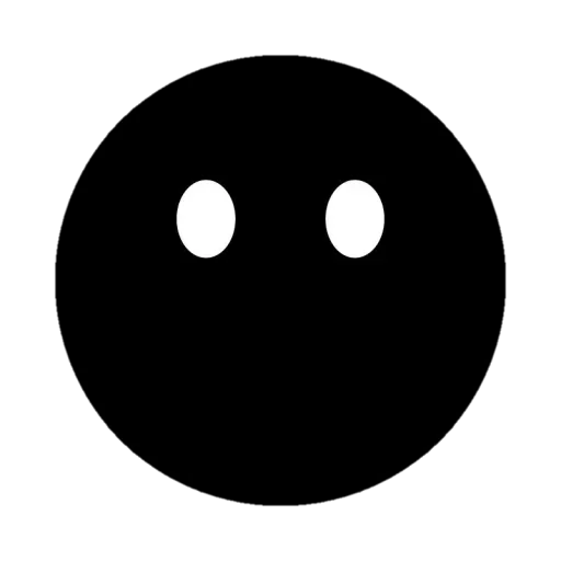 Стикерпак Black Emojs для Telegram