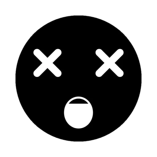 🤭 Стикер «Black Emojs» для Telegram