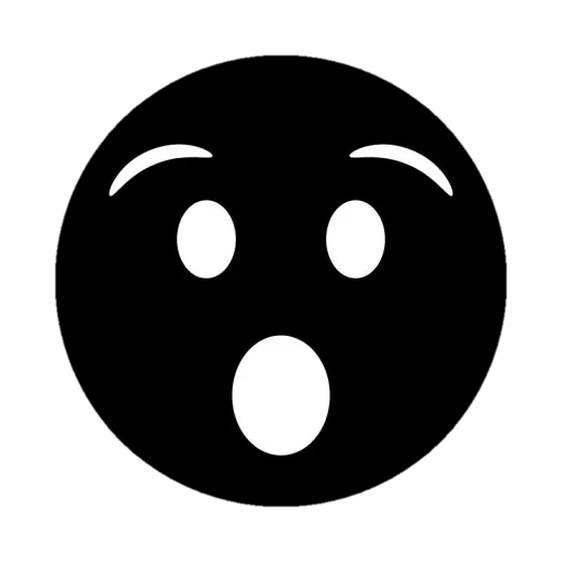 😲 Стикер «Black Emojs» для Telegram