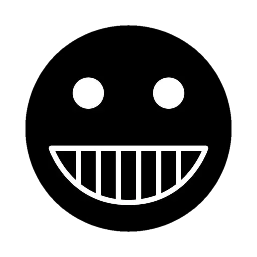 😧 Стикер «Black Emojs» для Telegram