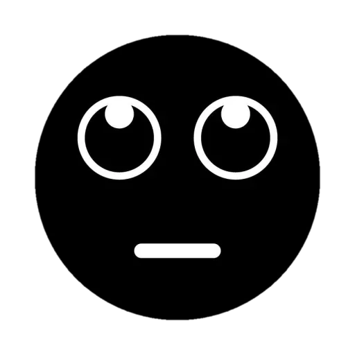 🤭 Стикер «Black Emojs» для Telegram