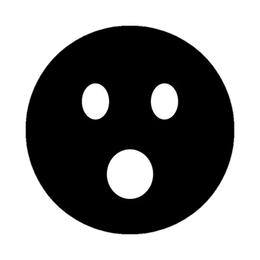 😮 Стикер «Black Emojs» для Telegram