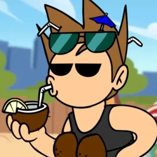 😑 Стикер «Tom eddsworld» для Telegram