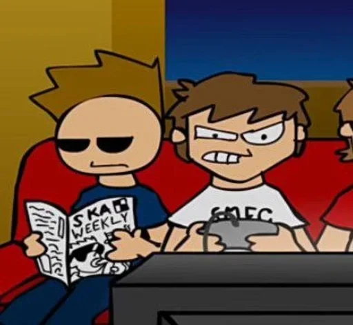 👥 Стикер «Tom eddsworld» для Telegram