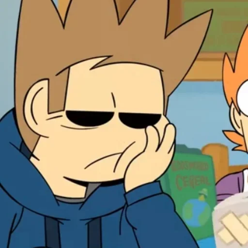 😴 Стикер «Tom eddsworld» для Telegram