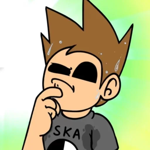 🤔 Стикер «Tom eddsworld» для Telegram