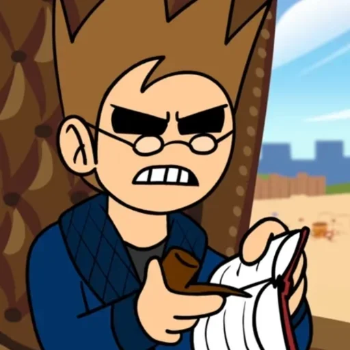 🧐 Стикер «Tom eddsworld» для Telegram