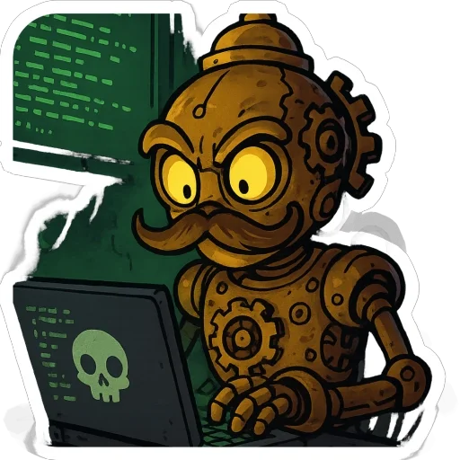 🫥 Стикер «Blackfun» для Telegram