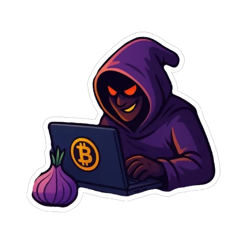 👾 Стикер «Blackfun» для Telegram