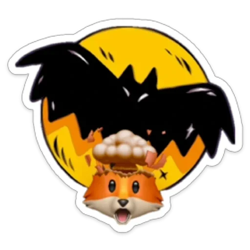 🤯 Стикер «Blackfun» для Telegram