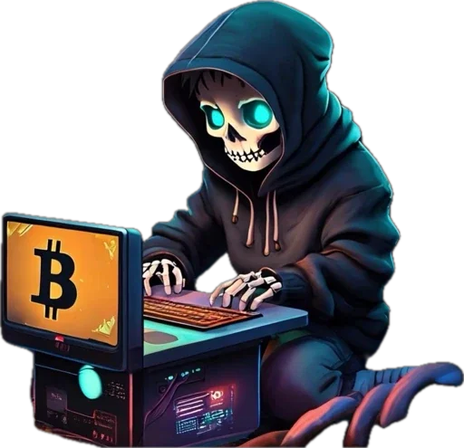 💀 Стикер «Blackfun» для Telegram