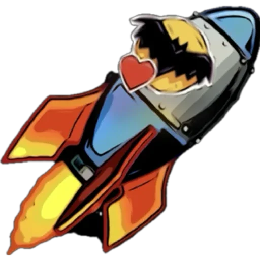🚀 Стикер «Blackfun» для Telegram