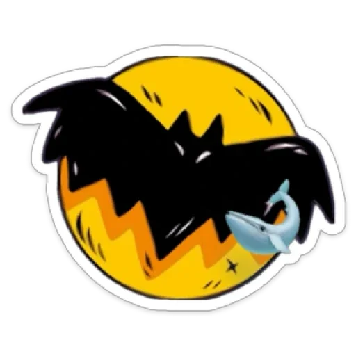 🐋 Стикер «Blackfun» для Telegram