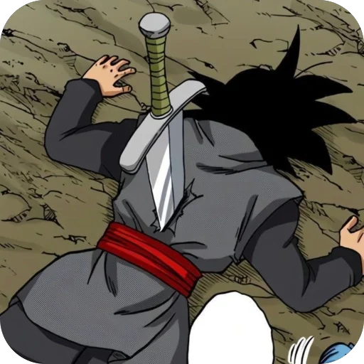 😵 Стикер «Goku Black» для Telegram