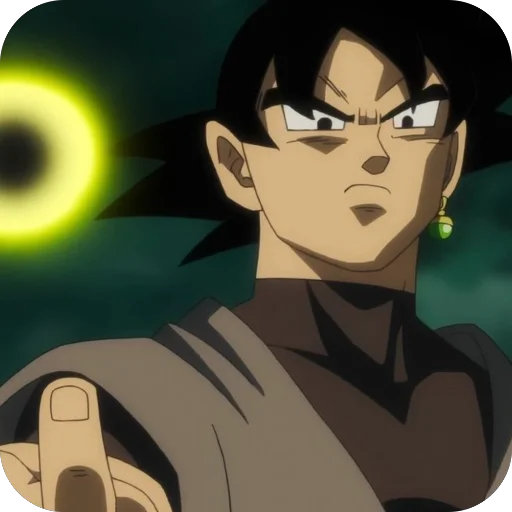 😡 Стикер «Goku Black» для Telegram