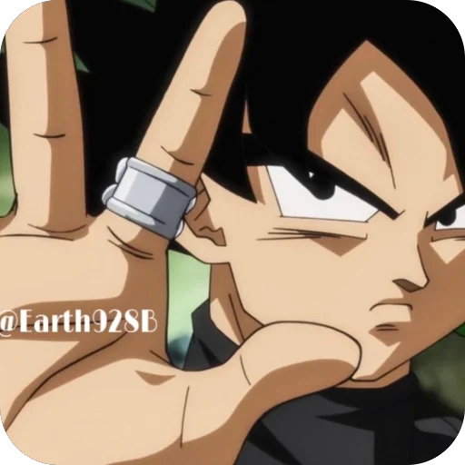 😒 Стикер «Goku Black» для Telegram