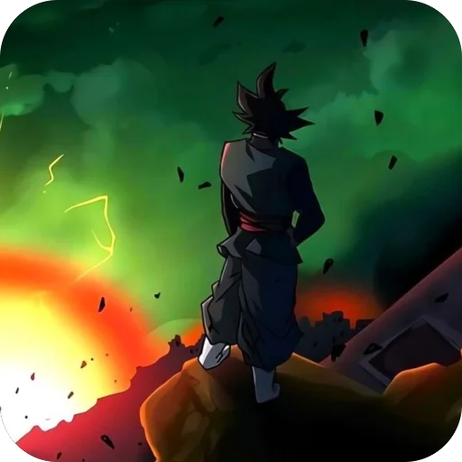 😔 Стикер «Goku Black» для Telegram