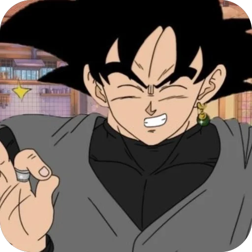 👌 Стикер «Goku Black» для Telegram