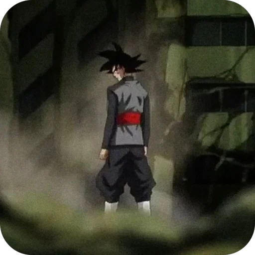 😔 Стикер «Goku Black» для Telegram