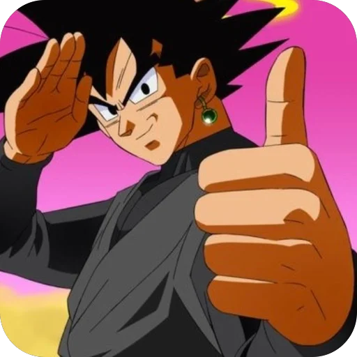 👍 Стикер «Goku Black» для Telegram