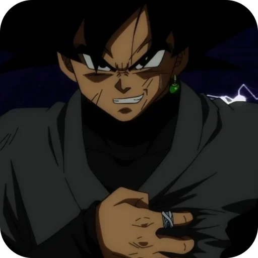 😏 Стикер «Goku Black» для Telegram