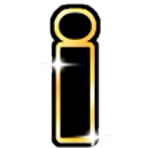 🔡 Эмодзи «Black & Gold» для Telegram