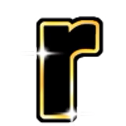 🔡 Эмодзи «Black & Gold» для Telegram
