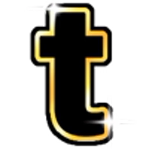 🔡 Эмодзи «Black & Gold» для Telegram