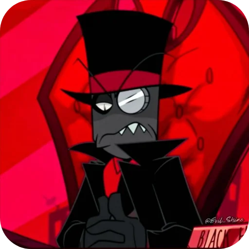 🦸 Стикер «BLACK HAT» для Telegram
